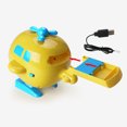 thumbnail image 4 of Bubble Blower Helicopter Shape Automatic Bubble Maker Bubble Machine for Kids, 4 of 10
