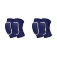 thumbnail image 4 of Yuarrent Rodilleras de algodón que absorben el sudor para deportes y voleibol, rodilleras deportivas para niños, disfraz de esponja azul como Azul Como se muestra 2Conjunto, 4 of 6