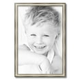 thumbnail image 2 of ArtToFrames 18x27" Antique Silver Panel Picture Frame, Silver Wood Poster Frame, with Regular Acrylic and Foam Backing 3/16 inch (FBPL-4760), 2 of 7