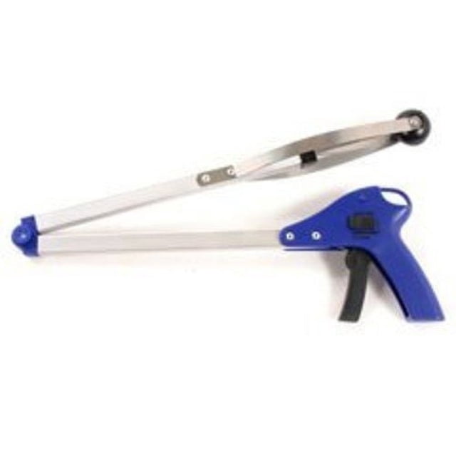 Folding Pick Up And Reaching Tool As Seen On Tv Trigger Lock Suction Cups To Grip Large Small Objects