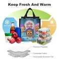 thumbnail image 4 of BUBBLE GUPPIES Portable Lunch Bag, Insulated Lunch Box Reusable Lunch Totes Bag For Camping Hiking Travel Picnic, 4 of 8