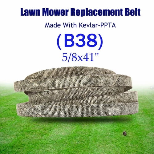 Lawn Mower Replacement Belt Kevlar Mower Belt 754-0468 954-0468 265-101 75-995 Triangle Belt Replacement Belt (B38) 5/8x41" V-belt For MTD MKFLGBB2-B38R15
