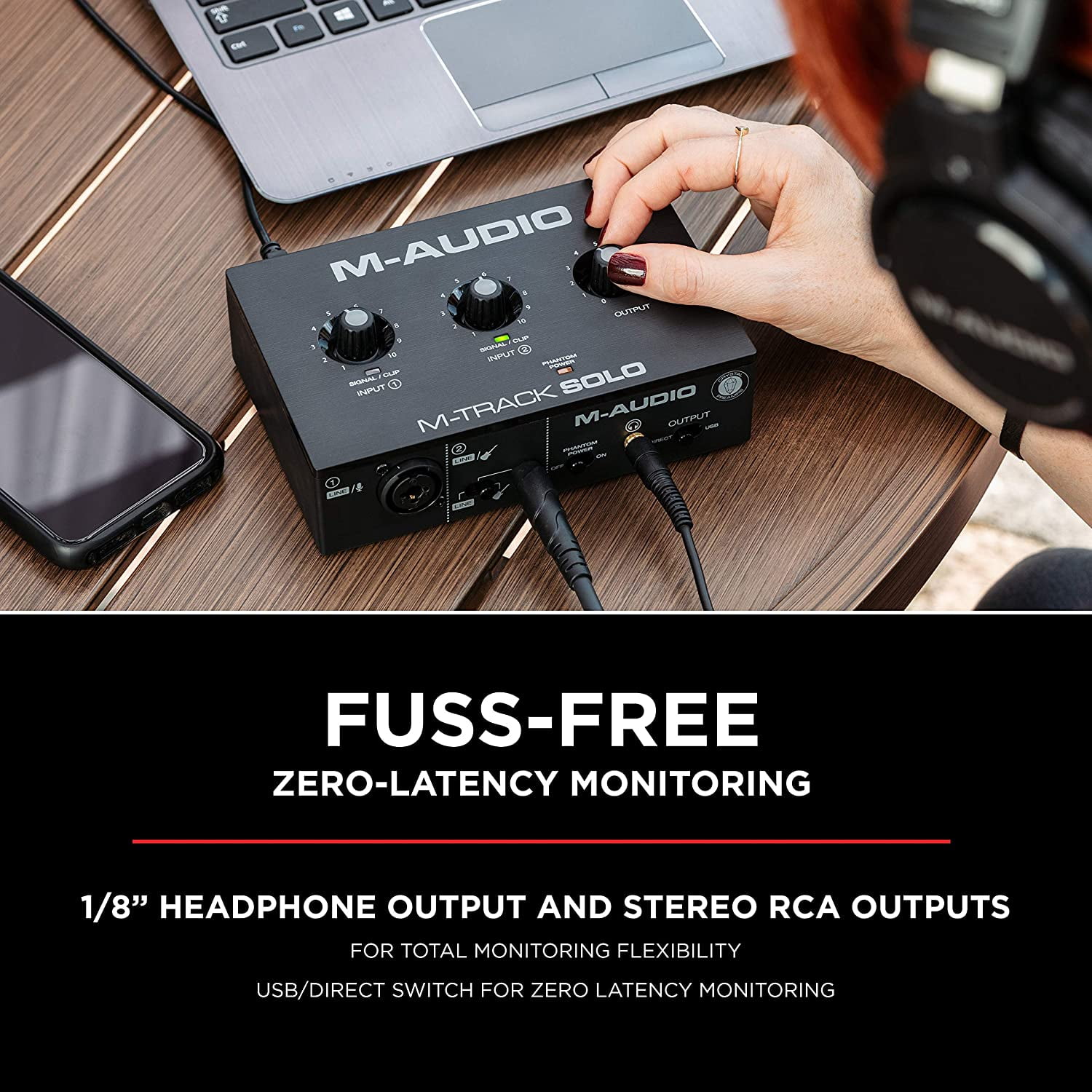 M-Audio M-Track Solo 2-Channel USB Audio Interface