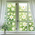 thumbnail image 3 of Daisy Window Decals, 6 Sheets, 72 Pieces, White Flower Stickers Peel and Stick Vinyl Wall Stickers for Kids Bedroom Classroom Living Room Nursery, 3 of 9