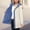 Blue, variant on Hooded Winter Coats for Women Long Sleeves Plus Size Reversible Quilted Parkas Blue Trendy Full Zip Fall Jacket With Pockets,XL