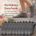 thumbnail image 5 of VONCOS Womens Dark Gray No Show Socks 10-Pack, Low Cut Ankle Socks, Soft Invisible Everyday Socks for Women, Breathable for Sneakers & Flats,Size, 5 of 8