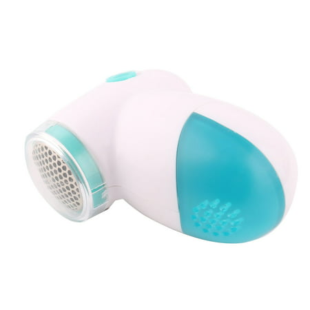 Unique Bargains Household Teal Blue Electric Handy Portable Hair Ball Trimmer Sweater Clothes Lint