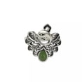 thumbnail image 4 of HOOUN Pure S925 Sterling Silver Natural Nephrite Jade Jasper Lucky Women Phoenix Ring, 4 of 4