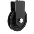 thumbnail image 3 of Block Pulley Strength Training Bearing Pulley U-Grooved Heavy Duty Pulley Wheel for Workout Equipment Cable Machine, 3 of 7