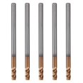 thumbnail image 3 of 5 Pcs 3mm Solid Carbide Endmills Endmill D3X8XD4X50L & 10 Pcs CNC Router Bits 1/8 Inch Spiral Upcut Router Bit, 3 of 10