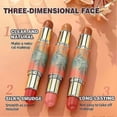 thumbnail image 2 of Multiuse Glow Stick for Cheeks, Eyes & Lips, Ultra-Creamy Formula with Radiant Finish, Double Contour Highlighter Stick, 2 of 5