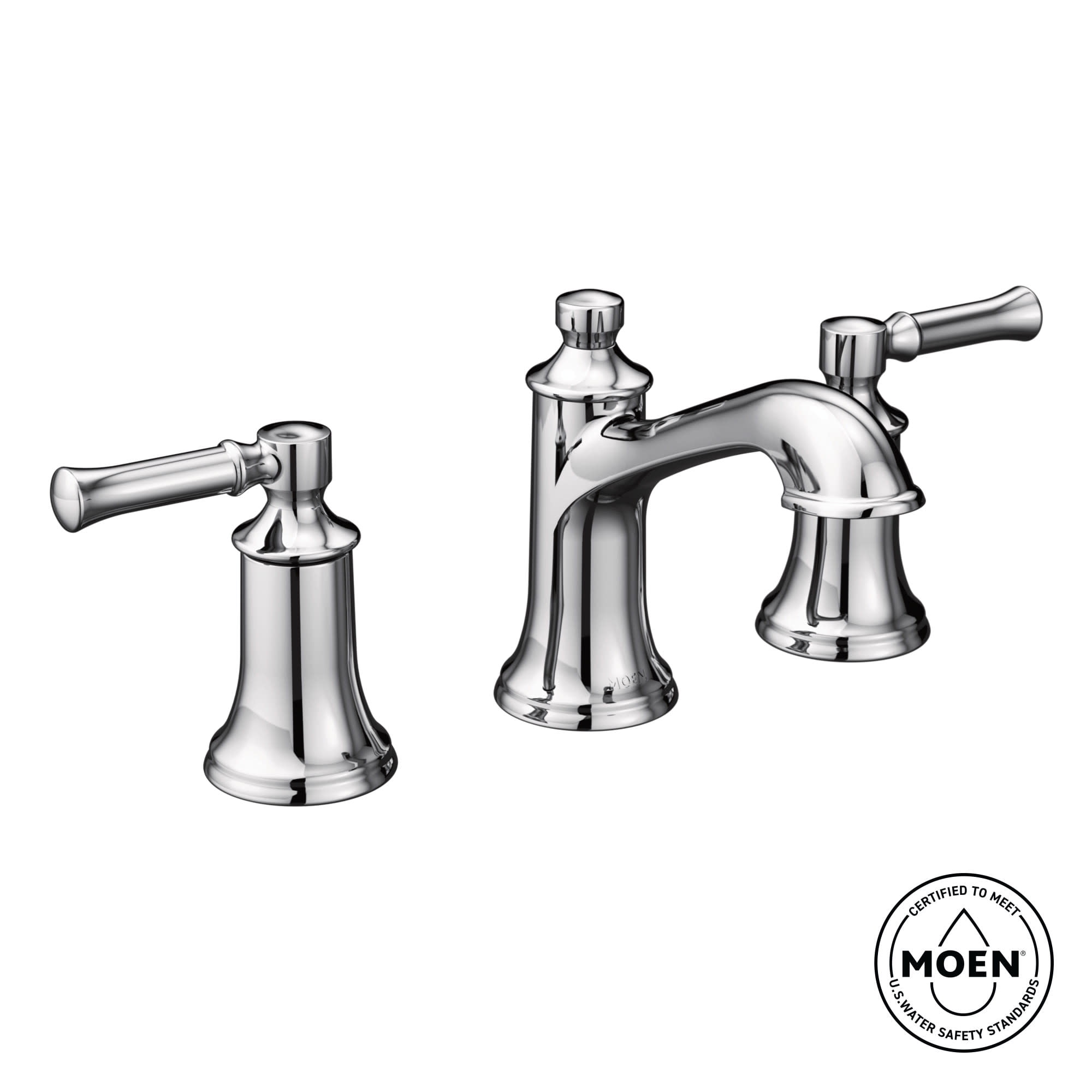 Moen TV6805 Dartmoor 1.2 GPM Widespread Bathroom Faucet - Chrome