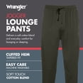 thumbnail image 4 of Wrangler Sleep Jogger CVC Jersey Ankle Pajama Bottoms Sleep Pants for Men, S-2XL, 4 of 7