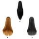 thumbnail image 4 of Vogacara Peluca chal largo y para mujer, colorido, media mano, alta temperatura, cubierta frontal de seda, disfraz sintético, Cosplay falso Cuidado del cabello Marron oscuro Vogacara CE015081-02, 4 of 6