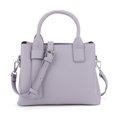 thumbnail image 1 of Bolso Hombro Compras Gran Capacidad Y Cr () Púrpura, 1 of 9