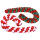 thumbnail image 1 of EeaseMX 2 juguetes molares para masticar perros, cuerda de algodón tejida, juguete navideño con forma de bastón., 1 of 7