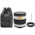 thumbnail image 2 of Camera Manual Focus Lens, Color Authenticity Long Distance Shootin Telephoto Mirror Lens Alloy Body For EF Mount, 2 of 8