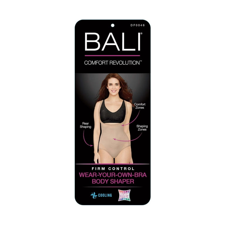 Bali Comfort Revolution ComfortFlex Fit Shaping Wirefree Bra_Nude_L :  : Clothing, Shoes & Accessories