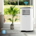 RolliCool 14,000 BTU Portable Air Conditioner App & Voice Control WiFi
