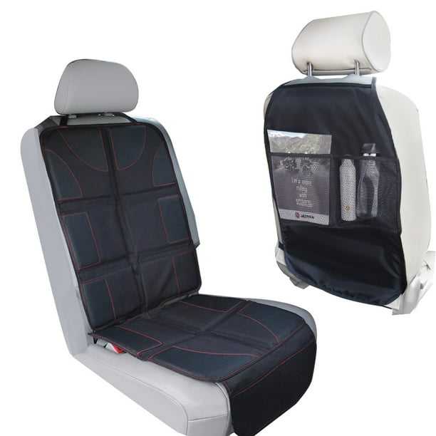 Car Seat Protector Cover Padded Thick Waterproof Back Seat Organizer