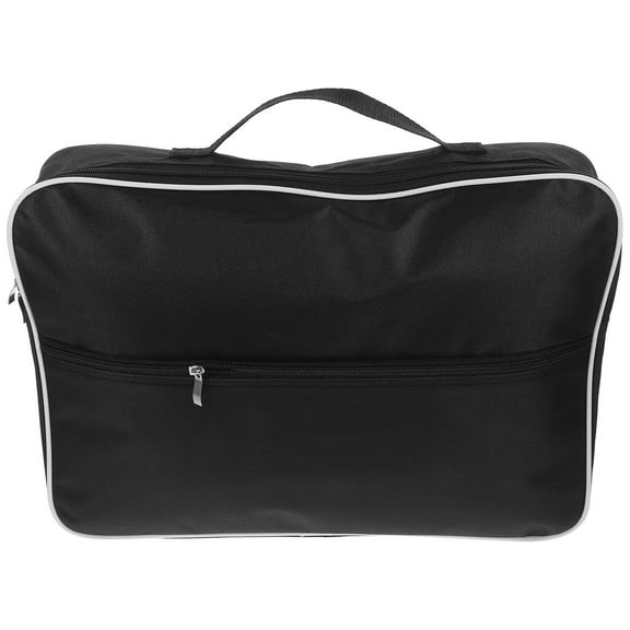 Niceauty lyre harp storage case Black Polyester Protection for Musicians 1Pcs