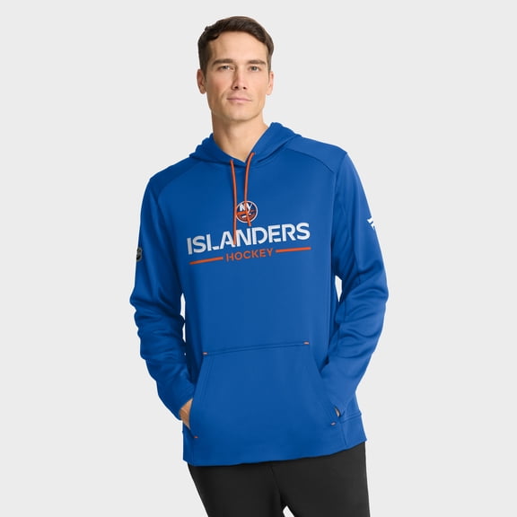 Men's Fanatics Royal New York Islanders Authentic Pro Rink Hoodie