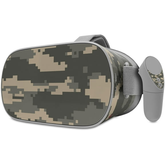Decal style Skin Wrap compatible with Oculus Go Headset - WraptorCamo Digital Camo Combat (OCULUS NOT INCLUDED)