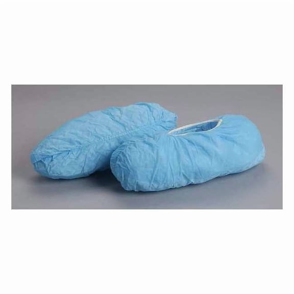 Disposable Boot Covers, Polypropylene, Blue, Slip Resistant Sole: Yes ,Universal