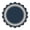 Blue, variant on Garvee 5'x7' Scalloped Washable Indoor Outdoor Rug Natural Jute Carpet, Non Slip Low Pile Rug for Patio, Living Room, Bedroom, Home Decor, Black Coffee