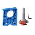 thumbnail image 4 of FRCOLOR Drilling Jig Hole Punchers Hole Locator Precision Punch Tools 6.6X7.7CM, 4 of 8