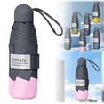 thumbnail image 1 of Windproof Travel Umbrella With 50+ Sun & Rain Compact & Lightweight Pocket Sized For Any Bag, 1 of 9