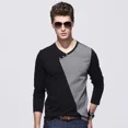thumbnail image 4 of Sudadera con cuello en V de algodón 100%, tendencias de moda 2024, camisetas para hombre, diseñador de lujo coreano de primavera, venta de Harajuku, nuevos jerseys para hombre, 4 of 5