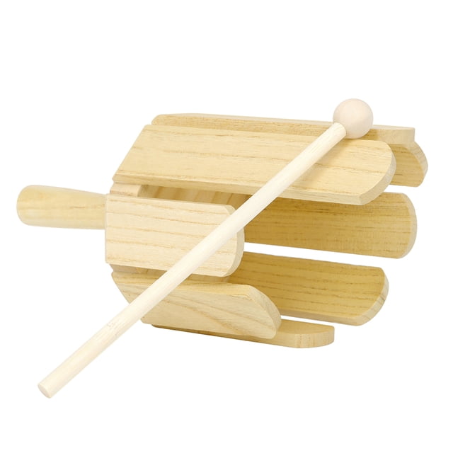 Xilófono de madera SY-52 con 8 tonos - Instrumento musical educativo para niños, incluye baqueta de madera natural, ideal para estimulación temprana y desarrollo cognitivo infantil.