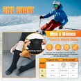 thumbnail image 4 of Heated Socks for Men Women, APP Control 8000mAh Rechargeable Battery Electric Socks, 4 Heating Level Foot Warmers Up to 13H Washable Warm Winter Sock for Outdoor Work Ski Hiking Hunting Camping, 4 of 9