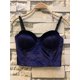 thumbnail image 1 of Chaleco de terciopelo coreano de color sólido, chaleco de terciopelo, hermoso estilo combinable, tirantes clásicos para mujer, 1 of 6