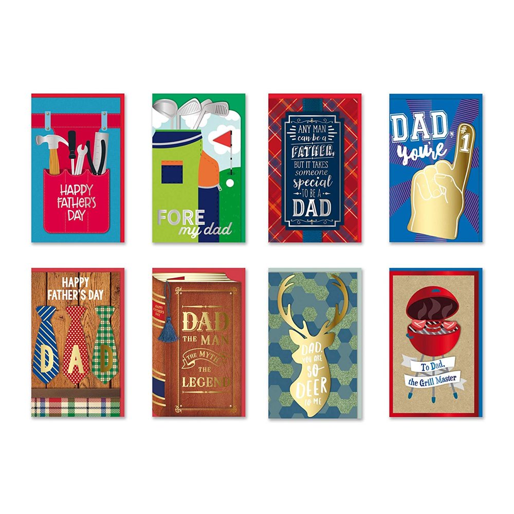 Download B-THERE Happy Father's Day Cards Bundle of 8 Different ...