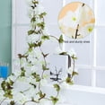 thumbnail image 4 of 5pcs 7.87Ft/Piece Artificial Cherry blossom vine Hanging Flower for Home Garden Outdoor Ceremony Wedding Arch Floral Decor - Style 3, 4 of 5