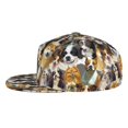 thumbnail image 3 of Fotbe Cute Dog Flat Bill Visor Cap Classic Snapback Hat Polyester Foam Trucker Hat Trucker Cap Adjustable Baseball Cap, 3 of 9