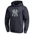 thumbnail image 2 of Men's Navy New York Yankees Static Logo Pullover Hoodie, 2 of 3