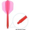 thumbnail image 4 of Châssis de Fléchettes Intégré Chl, Lot de 15 Fléchettes en Plastique avec 2 Fils Ba, Rouge, 4 of 4