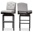 thumbnail image 4 of Baxton Studio Ginaro Tabouret de Bar 30 Po. - Ensemble de 2, 4 of 5