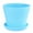 Blue, variant on npkgvia Planters,Colourful Mini Plastic Flower Pot Succulent Plant Flowerpot Home Office Decor,Gardening Supplies,Clearance