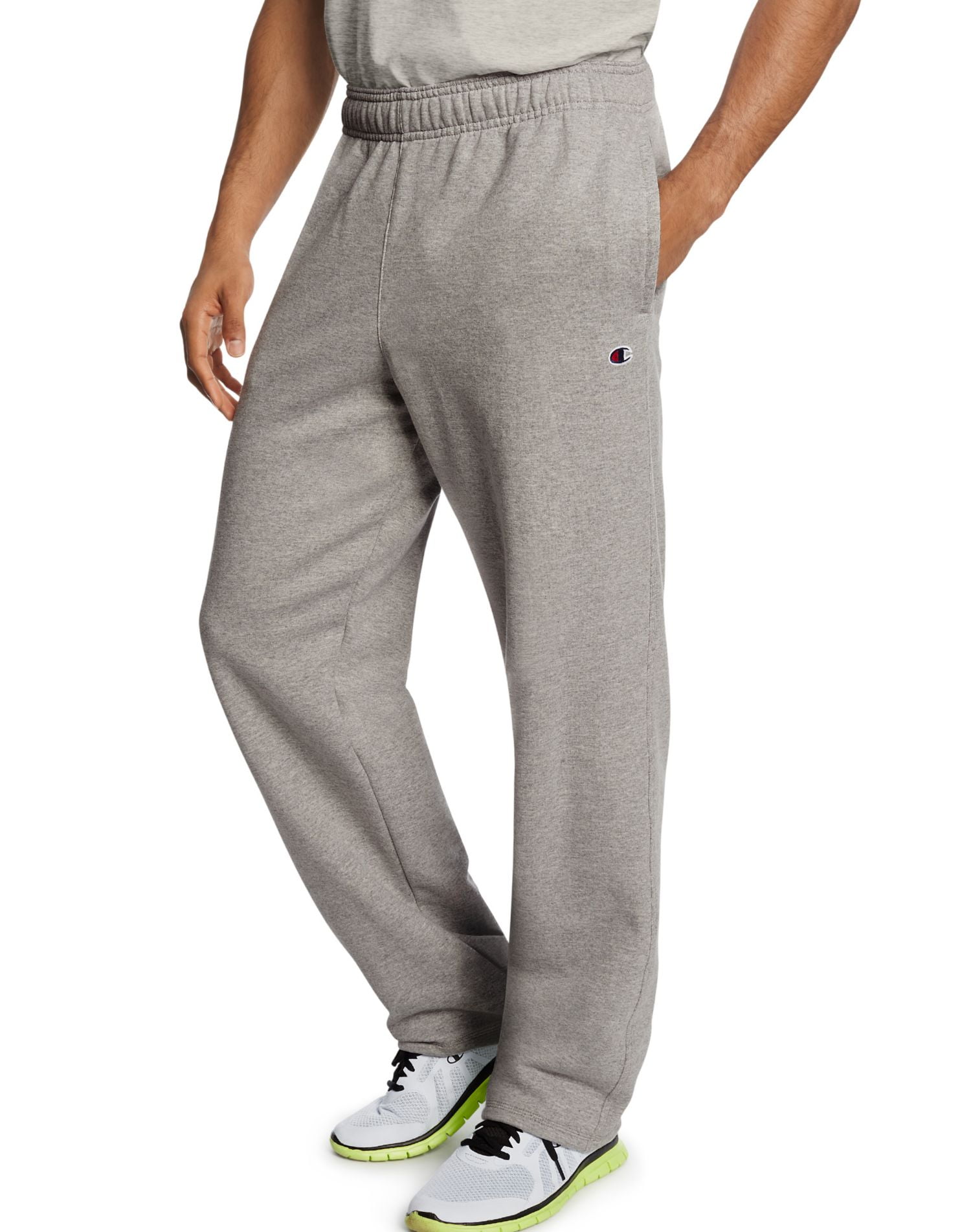 men's champion cinched fleece pants