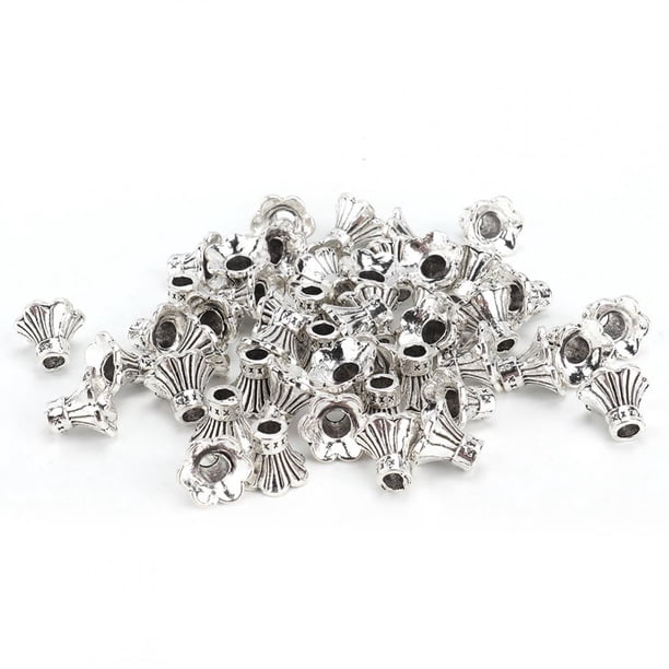 Accesorios De Joyería De Bricolaje, 50 Piezas Pendientes Collar Pulsera Accesorios Bead Cap, Para Aficionados Al Bricolaje Fabricantes De Joyas Accesorios De Bricolaje Suministros ANGGREK Otros