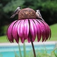 thumbnail image 4 of Bird Feeder, Flower Pole Bird Feeder Bright Color  for Garden, 4 of 6