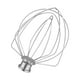 thumbnail image 2 of EeaseMX Batidora eléctrica para huevos, espumadora, batidora, herramienta de cocina, agitador de acero inoxidable, compatible con batidor de 6 alambres KN256WW, 5/6 cuartos, color plateado, 2 of 7