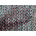 thumbnail image 5 of oneOone Organic Cotton Voile Fabric Triangle Geometric Print Fabric BTY 42 Inch Wide, 5 of 5