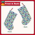 thumbnail image 2 of Lsque Transport Pattern 18 Inch Christmas Stockings, Festive Holiday Stocking for Christmas Decorations Holiday Decor, 2 of 8