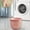 Pink, variant on GFHFHITJ Plastic Laundry Basket, White - 2 Comfort Grip Handles, Sturdy & Stackable, Laundry Room Organization for Bedroom, Bathroom