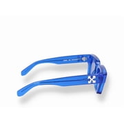 Off White Unisex Virgil Italy Sunglasses, Blue